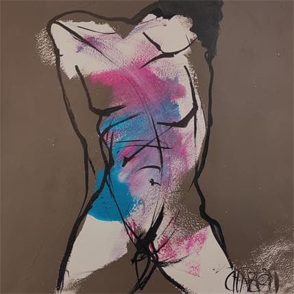 Peinture Renaissance 6 par Chaperon Martine | Tableau Figuratif Acrylique Nu