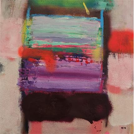 Peinture Sans titre 5 par Pedersen Morten | Tableau Abstrait Acrylique Minimaliste