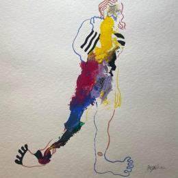 Peinture 0341 par Cressanne | Tableau  Acrylique