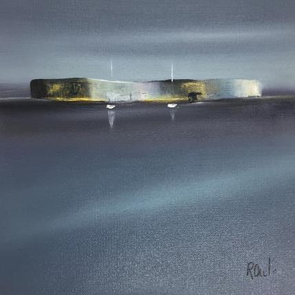 Peinture Rivage 34 par Roussel Marie-Ange et Fanny | Tableau  Huile