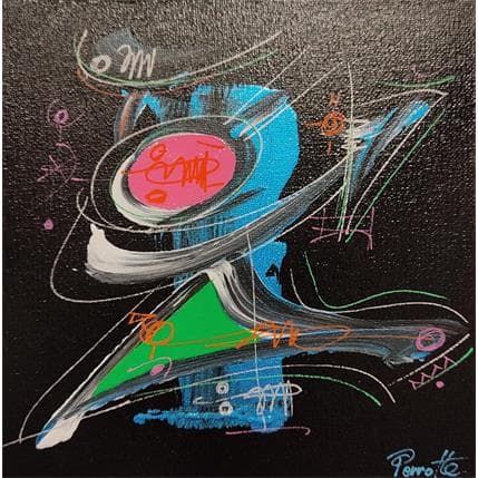 Peinture Nizo par Perrotte | Tableau Abstrait Acrylique Minimaliste