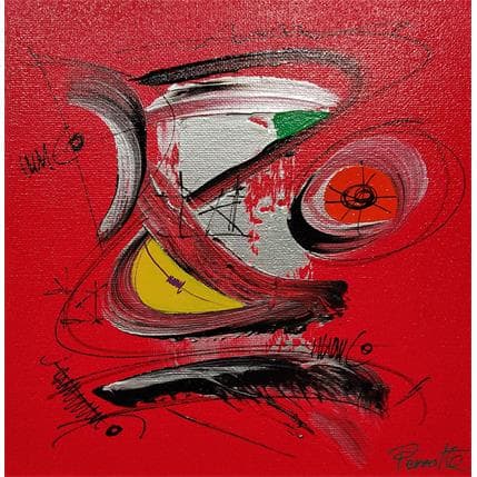 Peinture Zail par Perrotte | Tableau Abstrait Acrylique Minimaliste
