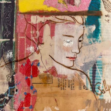 Painting Pose by Sablyne | Painting Raw art Acrylic Portrait