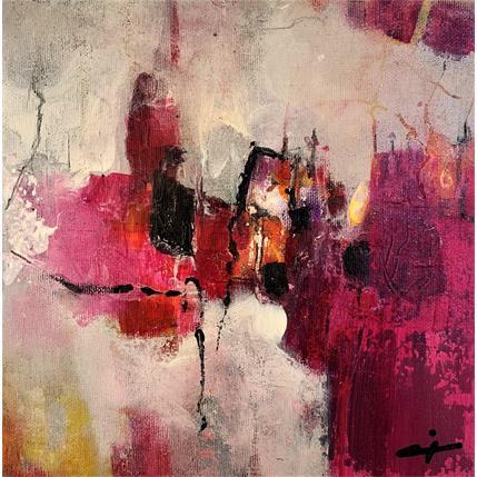 Peinture Rose des vents par Teoli Chevieux Carine | Tableau  Acrylique