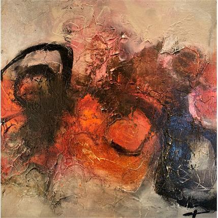 Peinture Flowers par Teoli Chevieux Carine | Tableau  Acrylique