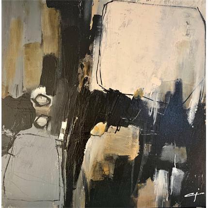 Peinture Au temps des premiers par Teoli Chevieux Carine | Tableau  Acrylique