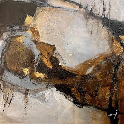 Peinture Avec le temps par Teoli Chevieux Carine | Tableau  Acrylique