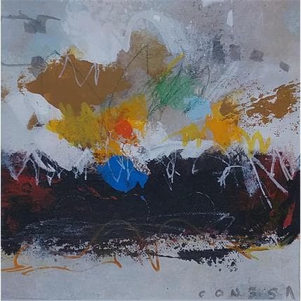 Peinture Sans titre par Jiménez Conesa Francisco | Tableau Abstrait Acrylique Minimaliste