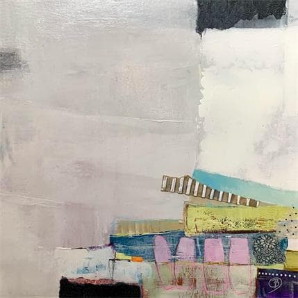 Painting Bords de mer by Lau Blou | Painting Abstract Acrylic Life style