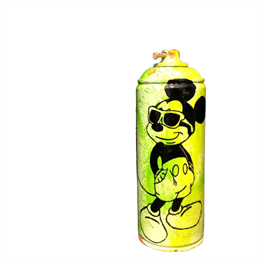 Sculpture Mickey by Kikayou | Sculpture Recycling Recycled objects Pop icons