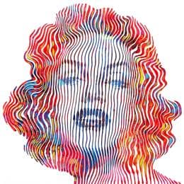 Pintura Marilyn Monroe, élégante et raffinée por Schroeder Virginie | Pintura  Acrylic