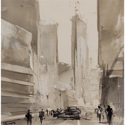 Peinture Urbain par Poumelin Richard | Tableau Figuratif Acrylique, Huile Urbain
