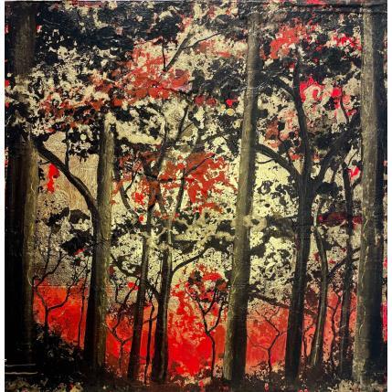 Peinture Foret sereine par Locoge Alice | Tableau  Acrylique