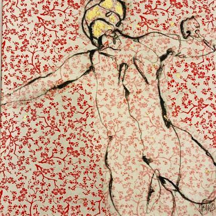 Peinture La vie en fleurs 11 par Labarussias | Tableau  Collage