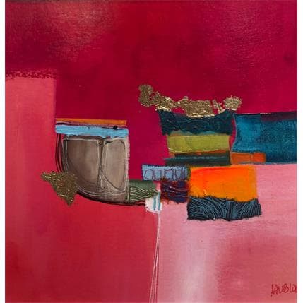 Painting ST21-1130 by Lau Blou | Painting Abstract Acrylic Minimalist, Pop icons