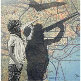 Pintura Destinée por S4m | Pintura Street art Acrylic Life style