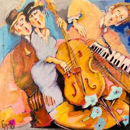 Peinture Naughty seduction par Garilli Nicole | Tableau