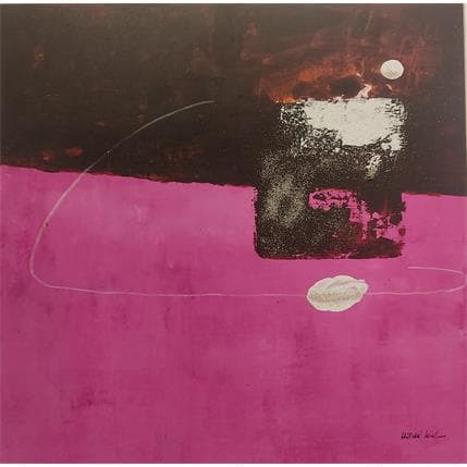 Peinture PAm19 par Wilms Hilde | Tableau Abstrait minimaliste