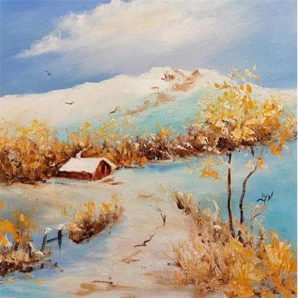 Peinture Grand revard par Lyn | Tableau Figuratif Huile Paysages