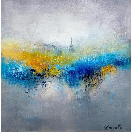 Peinture idyllic par Coupette Steffi | Tableau Abstrait Acrylique Urbain