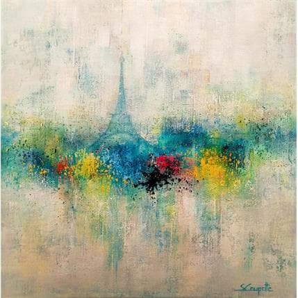 Peinture impactfull par Coupette Steffi | Tableau Abstrait Acrylique Urbain