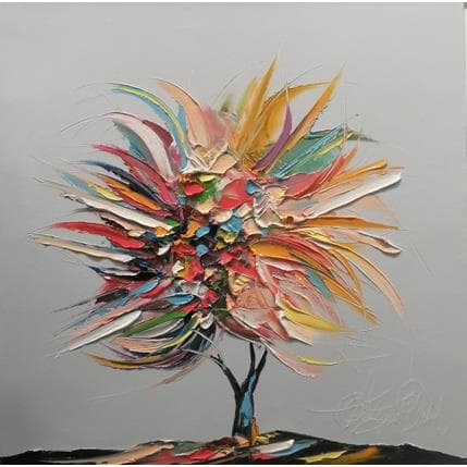 Peinture L'arbre des Passions par Fonteyne David | Tableau Figuratif Acrylique, Huile Paysages