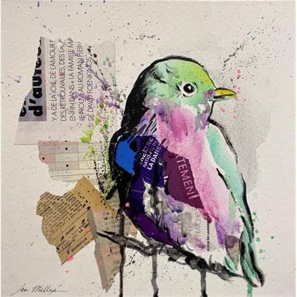 Peinture Color Bird par Miller Jen  | Tableau  animaux