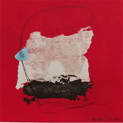 Painting LN126 by Wilms Hilde | Painting  Gluing