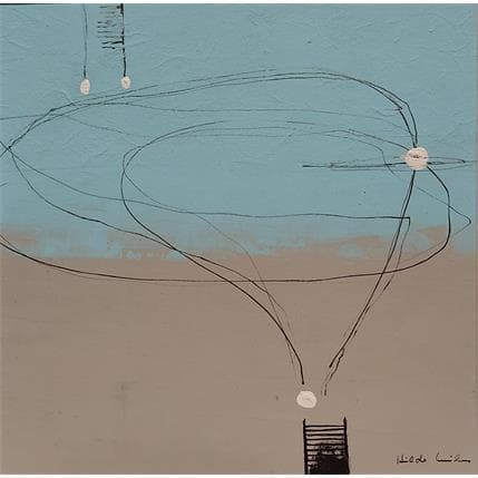 Painting LN133 by Wilms Hilde | Painting  Gluing Pop icons