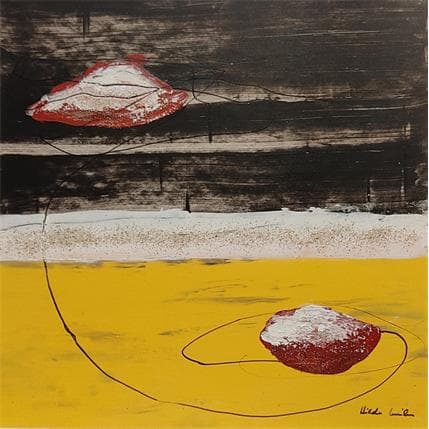 Painting LN135 by Wilms Hilde | Painting  Gluing Pop icons