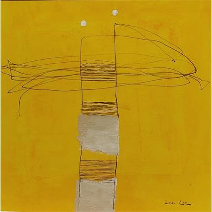 Painting LN136 by Wilms Hilde | Painting  Gluing