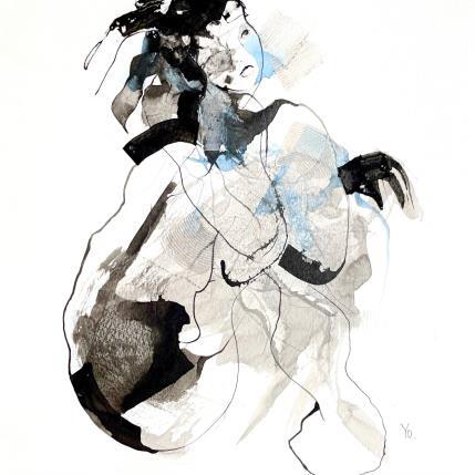 Peinture Si tu le veux bien par YO | Tableau  Encre