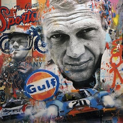 Peinture The great sporter par Novarino Fabien | Tableau Pop-art Icones Pop