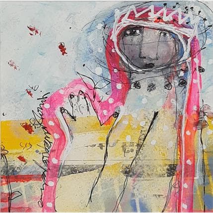 Peinture Soldado par Boix Bernardini Empar | Tableau Art Singulier Acrylique Scènes de vie