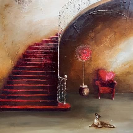 Peinture What else par Vinnie | Tableau Figuratif Huile Scènes de vie