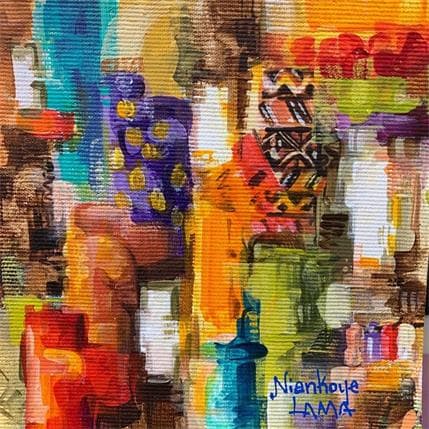 Peinture F1 No Name 202-1283-20210715-4 par Lama Niankoye | Tableau