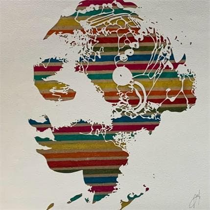 Peinture Rainbow Warrior par Louafi Valentine | Tableau  Portraits