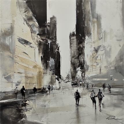 Gemälde Aisance von Poumelin Richard | Gemälde Figurativ Öl Urban