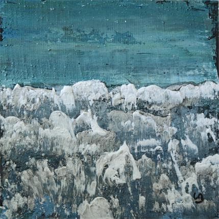 Peinture M494 par Moracchini Laurence | Tableau Abstrait Acrylique Minimaliste