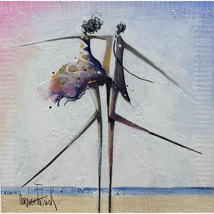 Pintura La vie au soleil por Cornée Patrick | Pintura Pop-art Acrylic