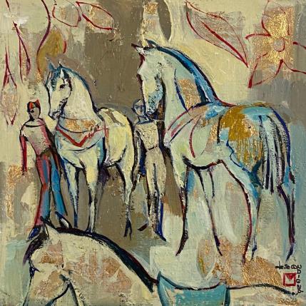 Peinture On y va ? par Machi | Tableau  Acrylique, Encre, Huile