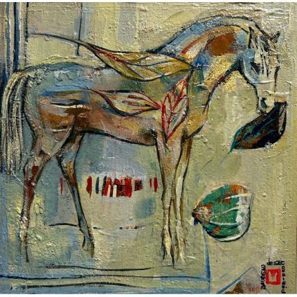 Peinture MA BIEN AIMEE par Machi | Tableau Figuratif Acrylique, Huile Scènes de vie