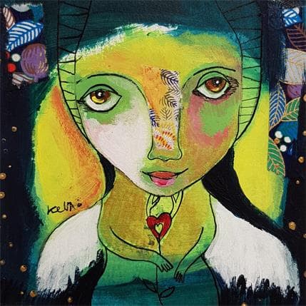 Peinture Une profonde sagesse par Ketfa Laure | Tableau  Acrylique