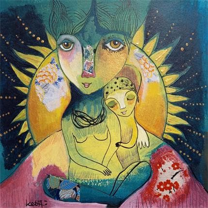 Peinture Chaque jour un peu plus par Ketfa Laure | Tableau  Acrylique