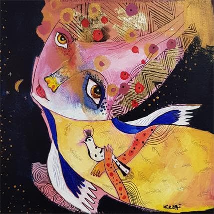 Peinture A travers mes propres yeux par Ketfa Laure | Tableau  Acrylique