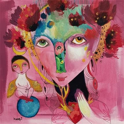 Peinture Depuis la nuit des temps par Ketfa Laure | Tableau  Acrylique