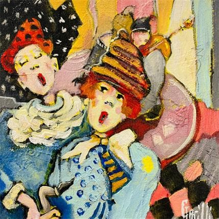 Peinture Friendships in music par Garilli Nicole | Tableau