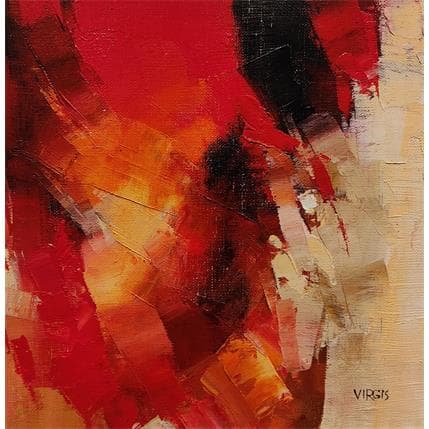 Peinture SECRECY OF A SHADOW par Virgis | Tableau Abstrait Huile minimaliste