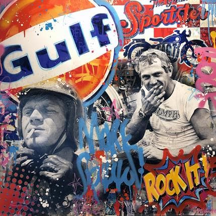 Peinture More Seep par Novarino Fabien | Tableau Pop-art Icones Pop