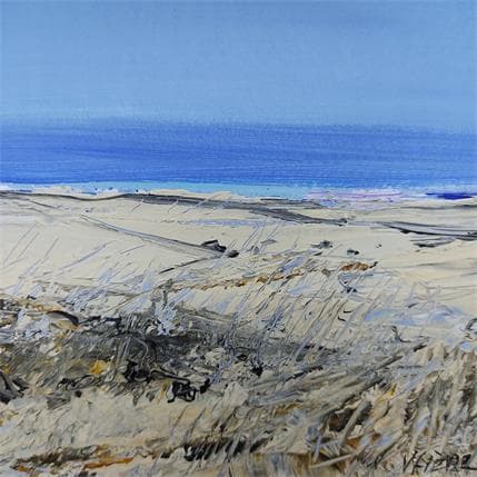 Peinture Sable chaud par Fièvre Véronique | Tableau Figuratif Acrylique Marine